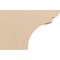 Ekena Millwork 6in. W x 8in. H x 12in. L Yorktown Woodgrain TimberThane Rafter Tail, Primed Tan RFTUR06X08X12YORRCPR - alternate 3